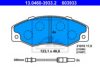 ATE 13.0460-3933.2 Brake Pad Set, disc brake